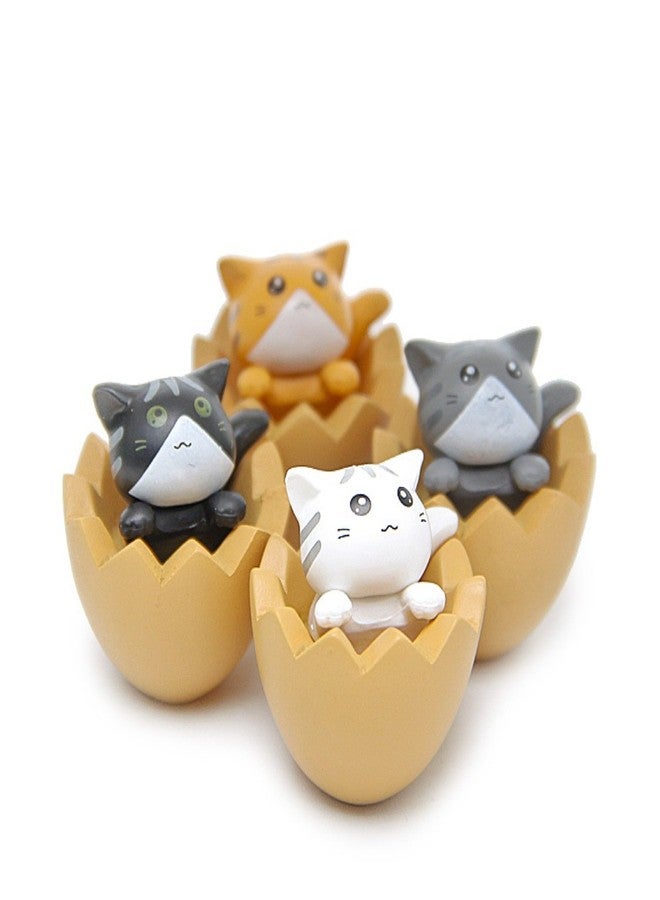 BHOOLU&GOOLU Cute Baby Cat - 4 Pcs/Set - Image 1
